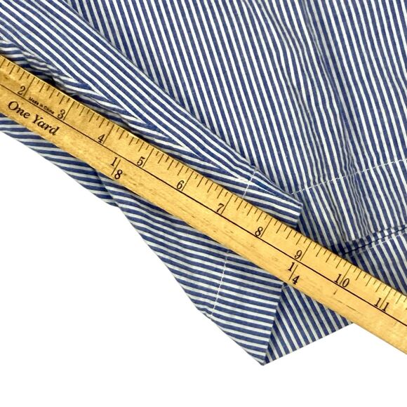 Polo Ralph Lauren Seersucker Short Men 42 Blue Nautical Golf Country Club Preppy - Picture 10 of 13